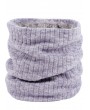 Men Women Ribbed Knit Ring Scarves Furry Faux Fur Solid Color Winter Tube Snood Scarf Neck Warmer Neckerchief
