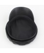 New Fashion Women Winter PU Leather Beret Solid Color Short Brim Cap Vintage Navy Black Hat