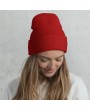 Fashion Women Knitted Beanies Tail Hat Dome High Bun Ponytail Winter Warm Cap Skullies Headwear