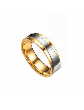 Men\'s Steel Lovers Gold-Plated Rings 01171 Personality Gifts Jewelry