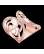 R765-B Nickle Free Antiallergic New Fashion Jewelry 18K Gold Plated Ring